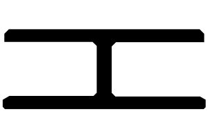 25mm Door Mullion Mid Rail