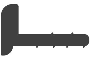 6mm Awning Sash Wedge