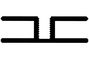 37mm x 11mm Mid Rail with Channel