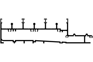 3 Track Sill with Fly Track