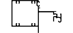 Beaded Inline Sash Head