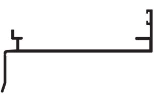 90mm Slotted Subsill (Suit 76mm Frames)