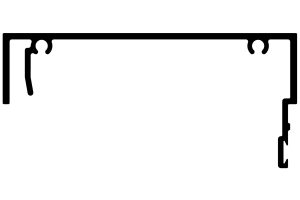 Female/Self Mating Split Mullion