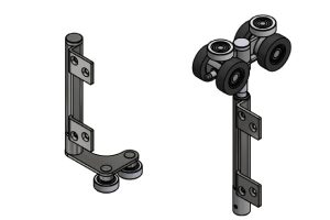 Right Hand Offset Carrier Set Black