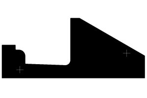 Hinge Door Open in Sill Gasket