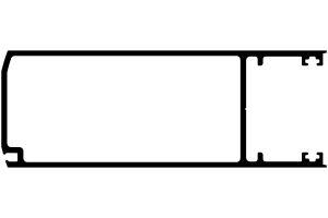 Wide Deep Pocket Lock Stile