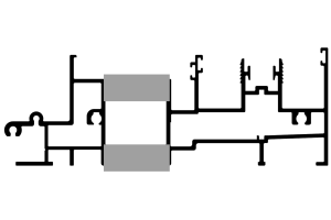 Sliding Door Sill with BIF