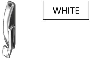 Maxim Single Point Locking Handle White