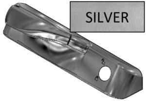 Encore Handle Cover Left hand Key Locking Silver