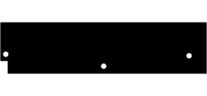 16055CG Frame Subsill End Cap