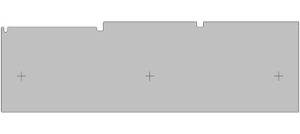 16055CG Frame Stacker Sill Gasket